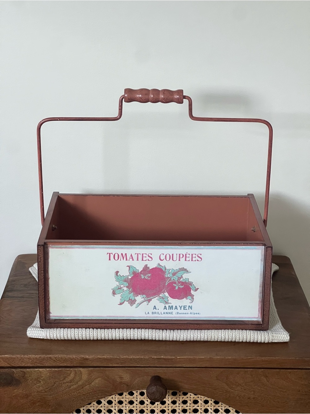2000’s Tomato Caddy Produce Basket - Farmhouse Decor